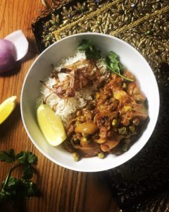 Tajine façon curry thaï massaman